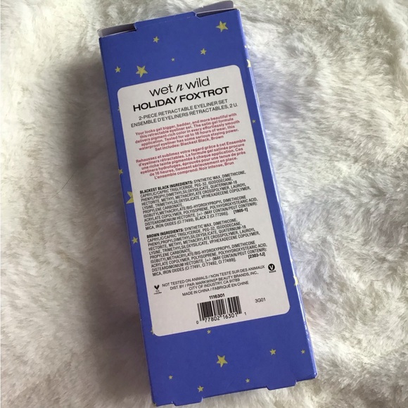 New Foxtrot Limited 2 Retractable Eyeliner Set Blackest and Brown In Box - Picture 2 of 3